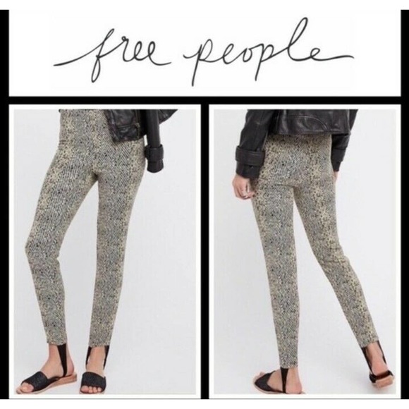 Free People Primal Stirrup Leggings Size XS - Picture 2 of 9